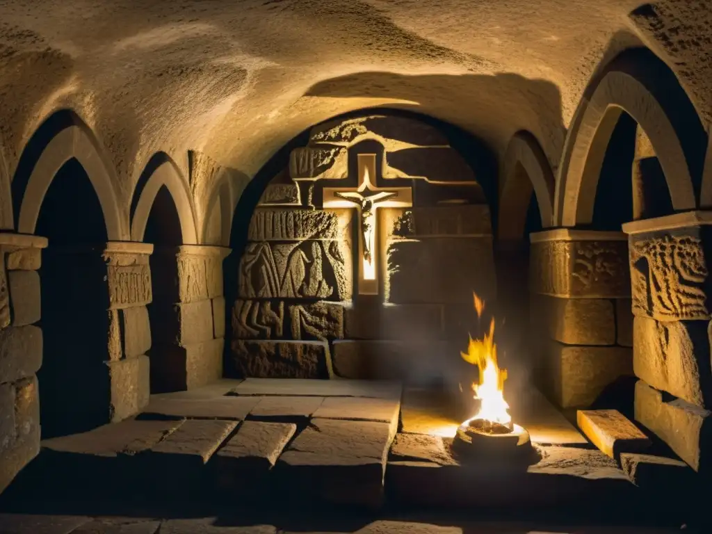En la cripta antigua de la Iglesia Negra en Escandinavia, relatos sobrenaturales se entrelazan en las sombras de un misterio ancestral