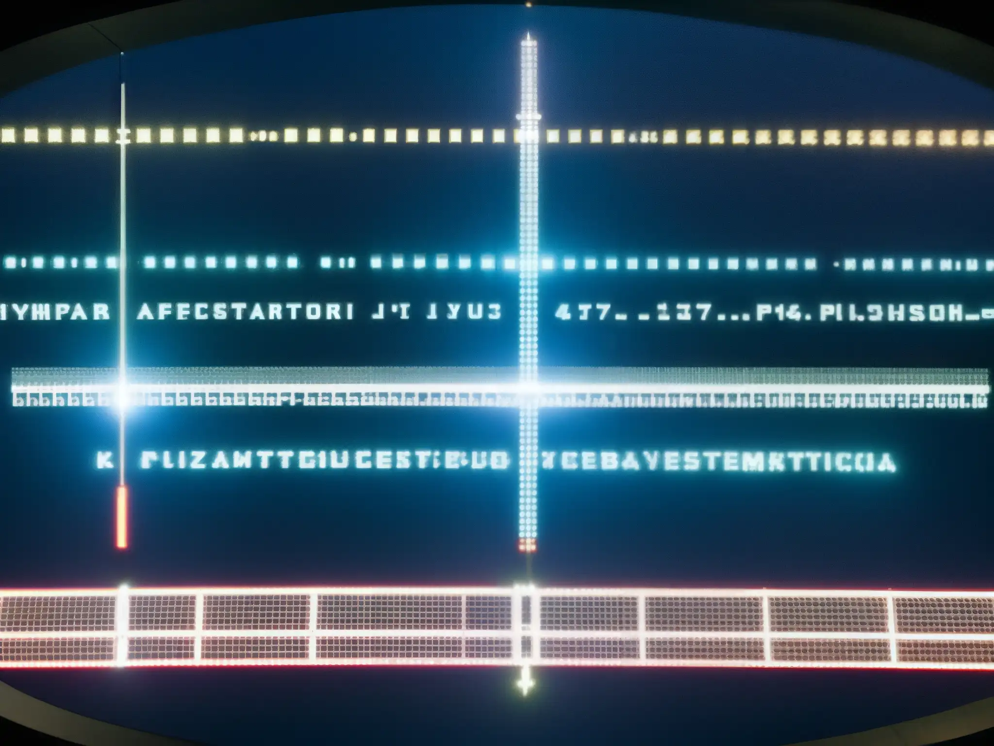 Mensaje de Arecibo: Comunicación Extraterrestre Detallada imagen del mensaje Arecibo, captando la enigmática comunicación extraterrestre