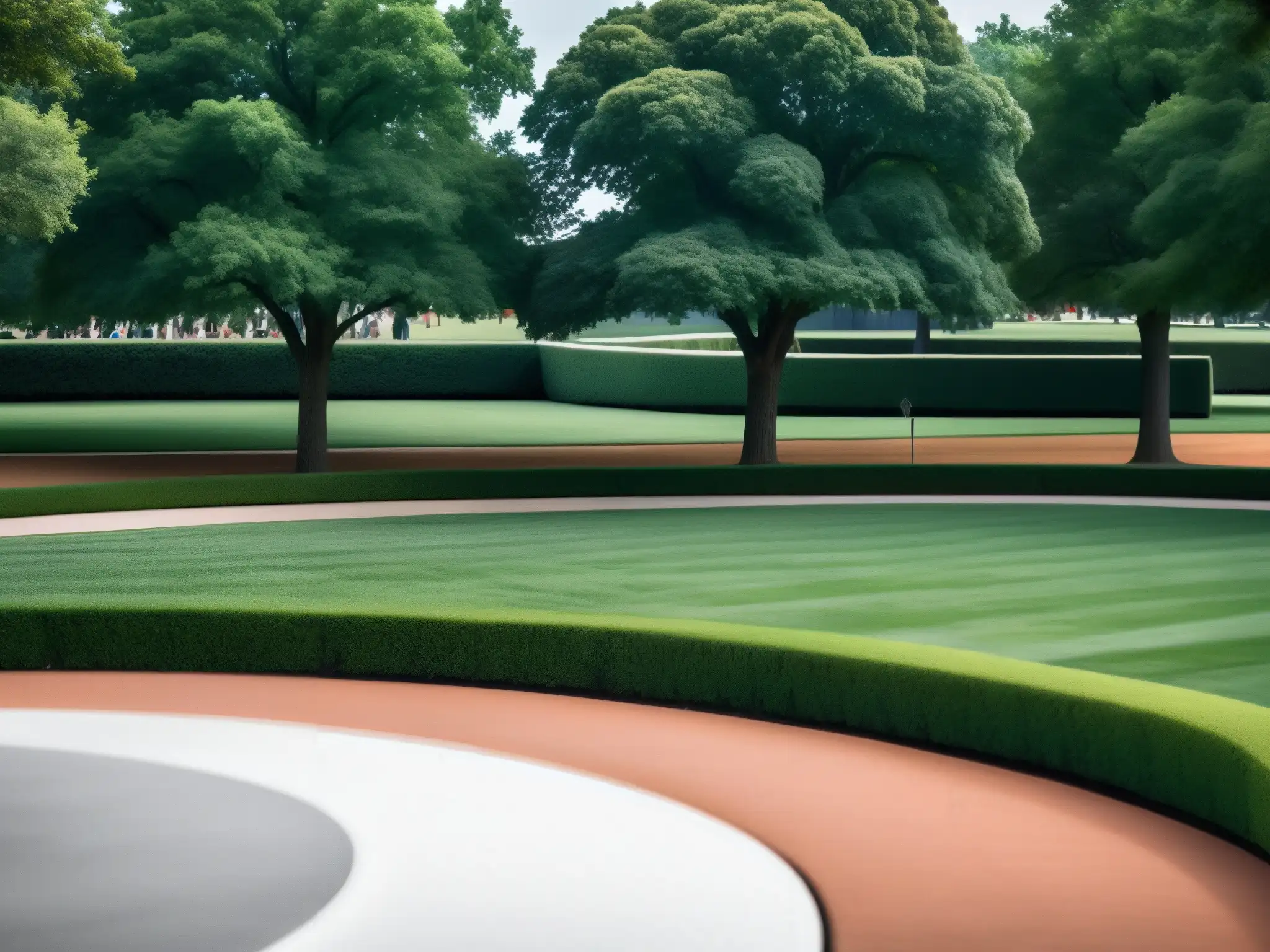 El Mito de Dealey Plaza: Detalles Impactantes Imagen detallada del montículo de hierba en Dealey Plaza, Dallas, donde ocurrió la Conspiración del asesinato de JFK